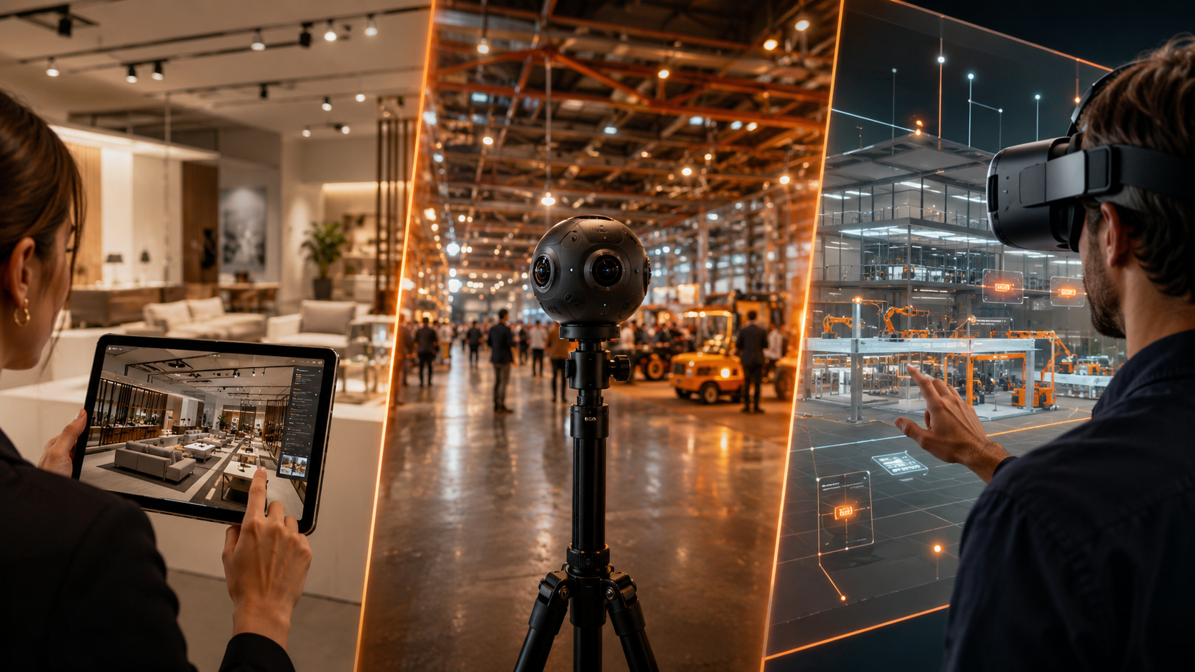Tour 3D, video a 360° o tour VR: quale formato scegliere per presentare la tua azienda?