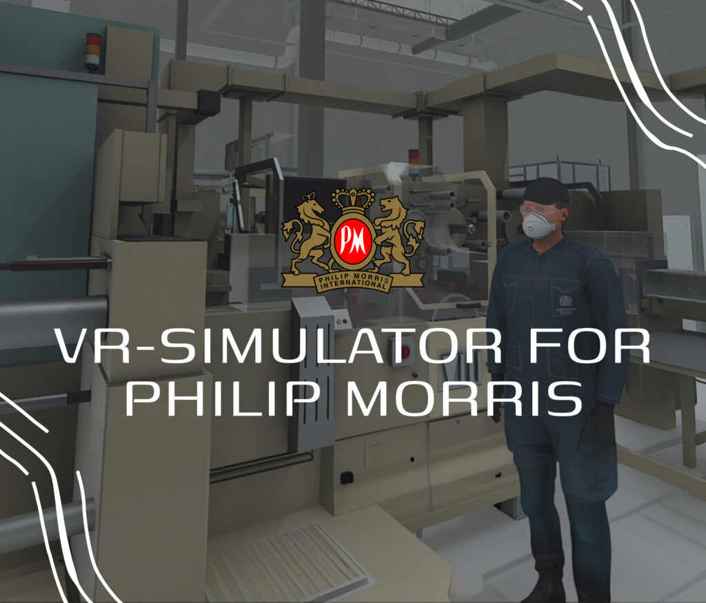 SIMULATORE VR PER PHILIP MORRIS