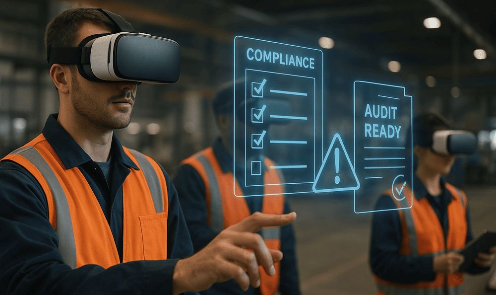 Simulatori VR per la sicurezza sul lavoro: come formare il personale senza rischi per le persone e la produzione